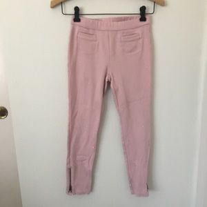 Gap Pink Glittery Leggings